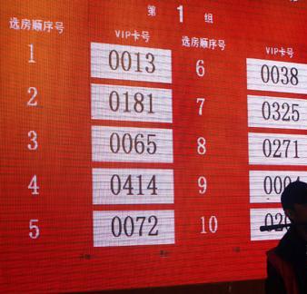 線上選房搖號系統